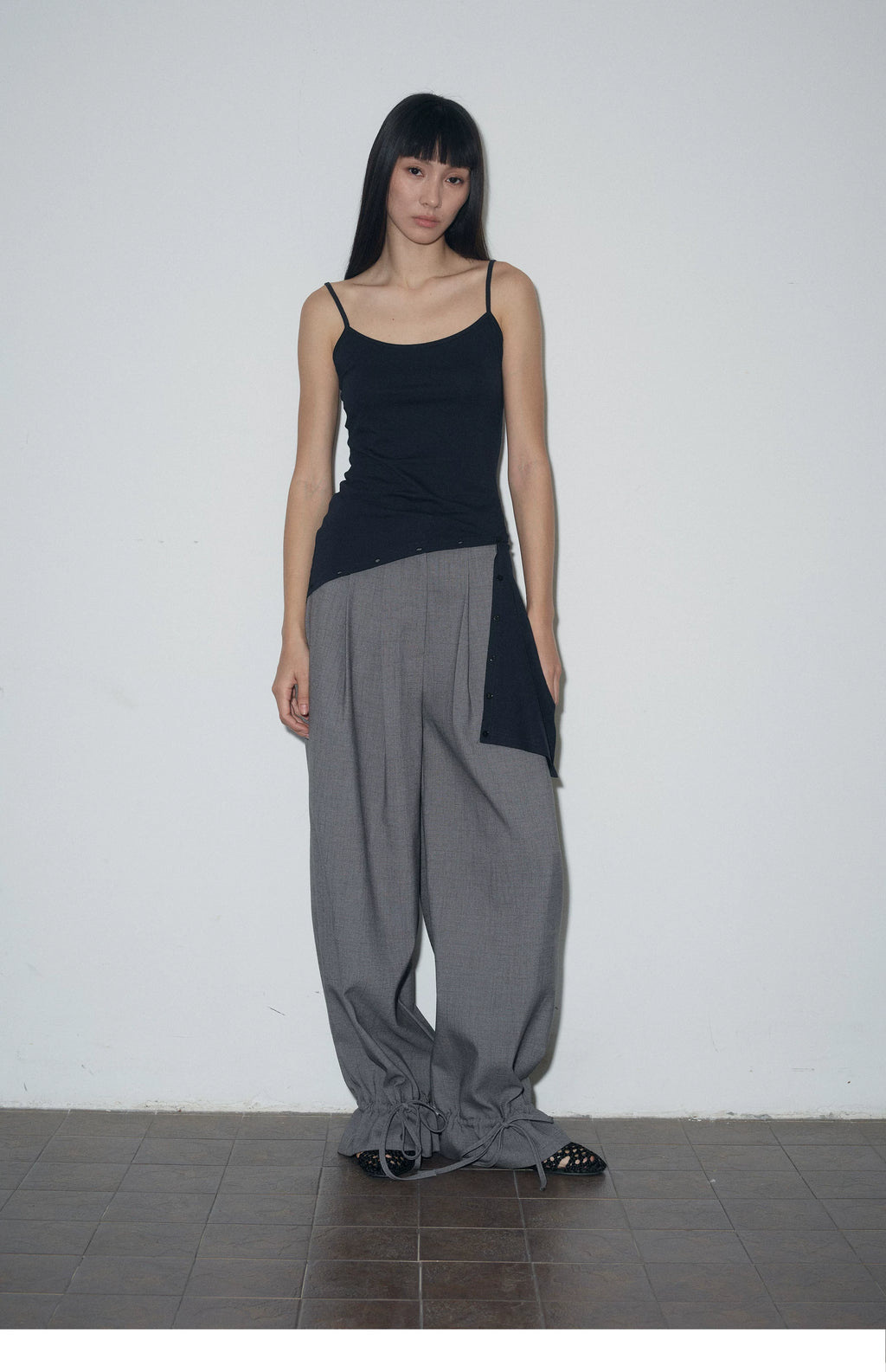 Continuum Button-Panel Camisole