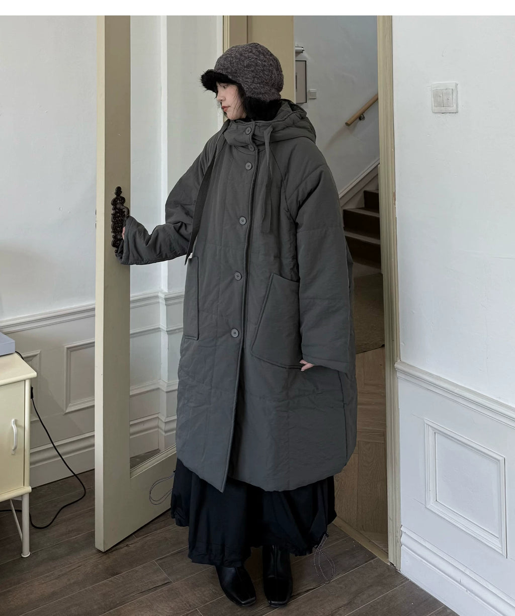 Shelter Oversized Hooded Puffer Coat