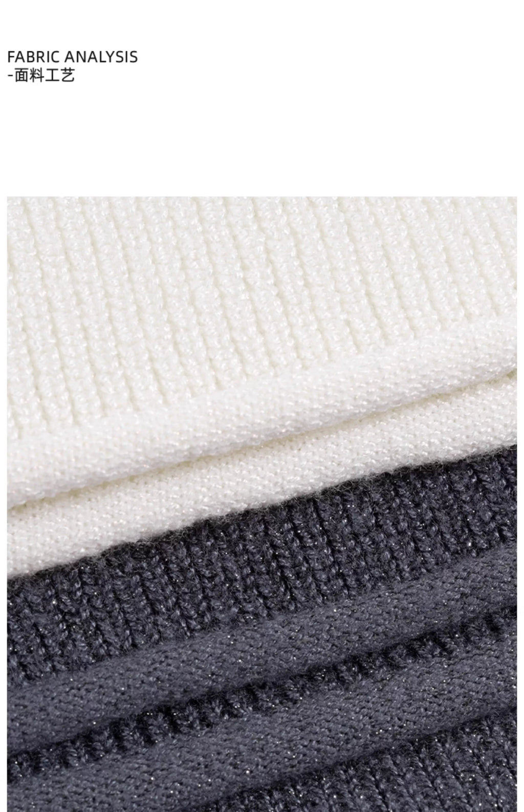 Geometric Strap Knit Long Sleeve Top