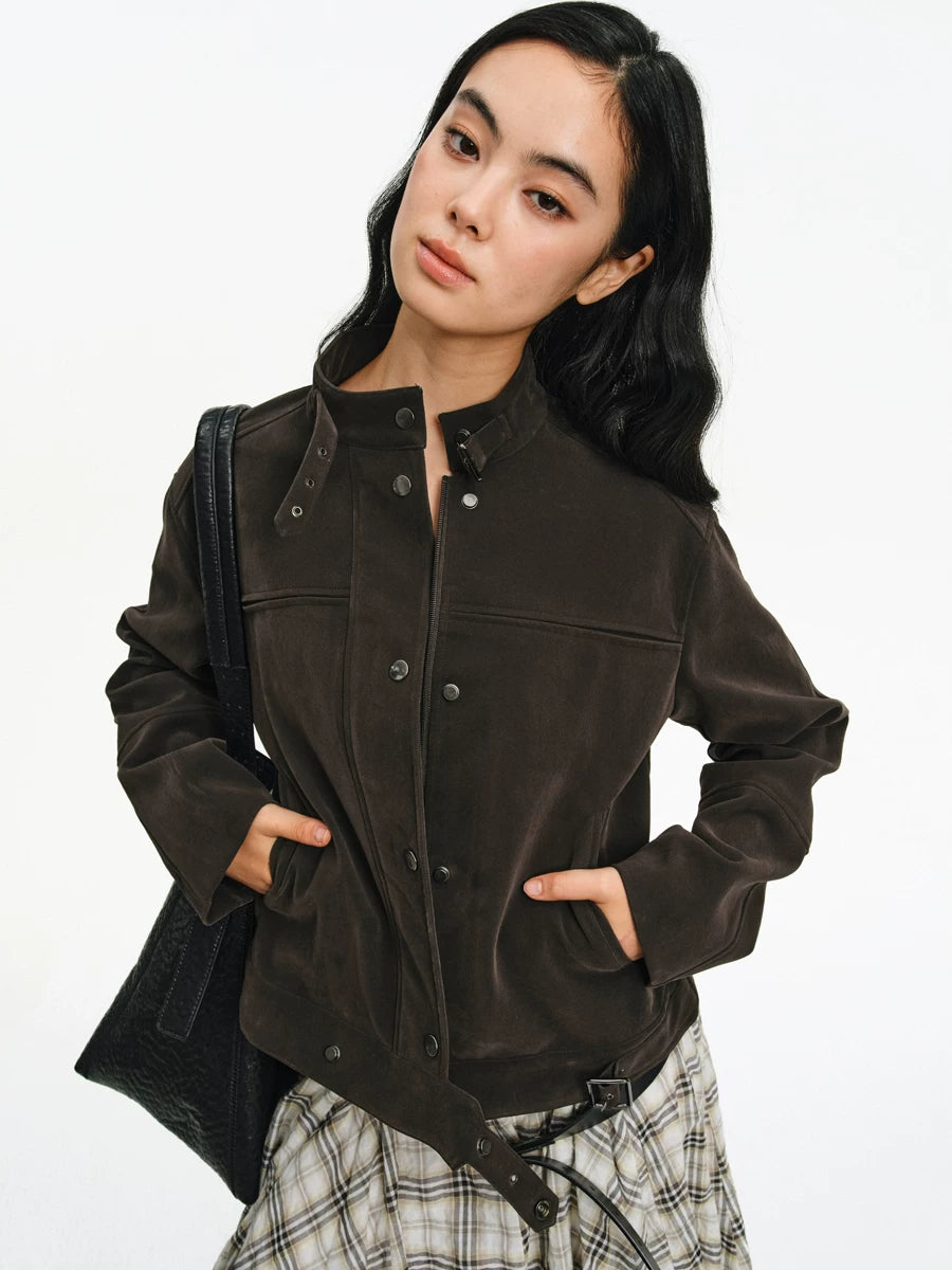 Strapline Cropped Jacket