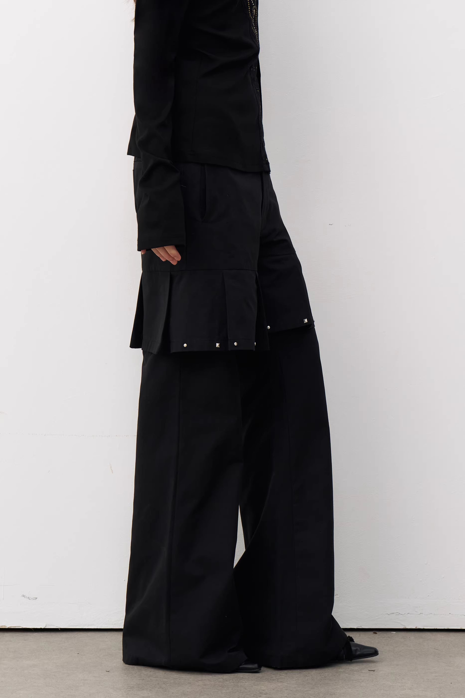 Kings Road Hybrid Flare Trousers