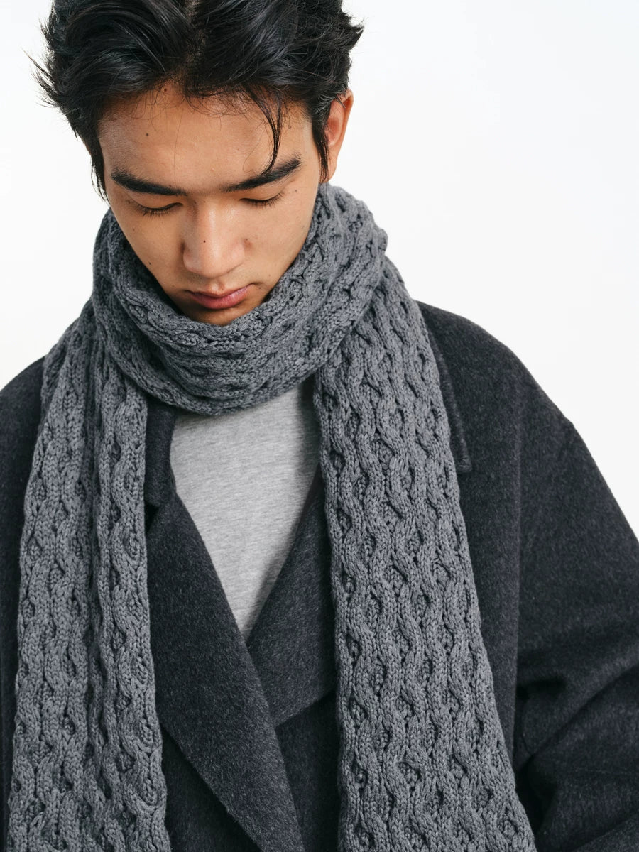 Interlock Knit Scarf