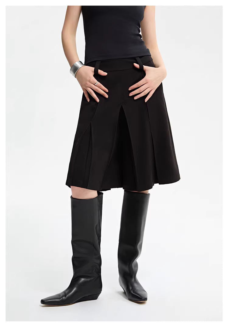 Shadow Pleat Culottes