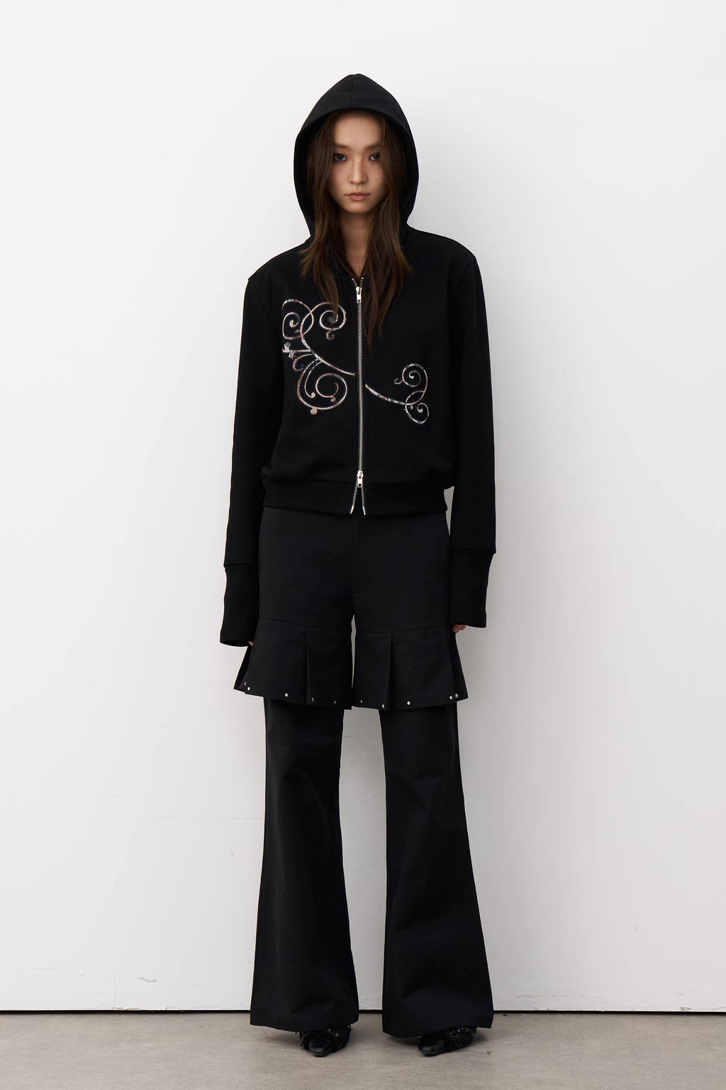 Kings Road Hybrid Flare Trousers