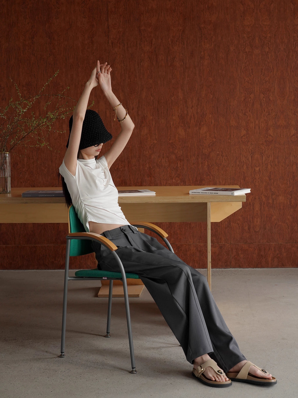 Asymmetrical Drape Top