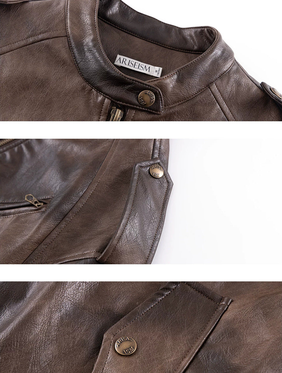 Skylar Biker Zip-Up