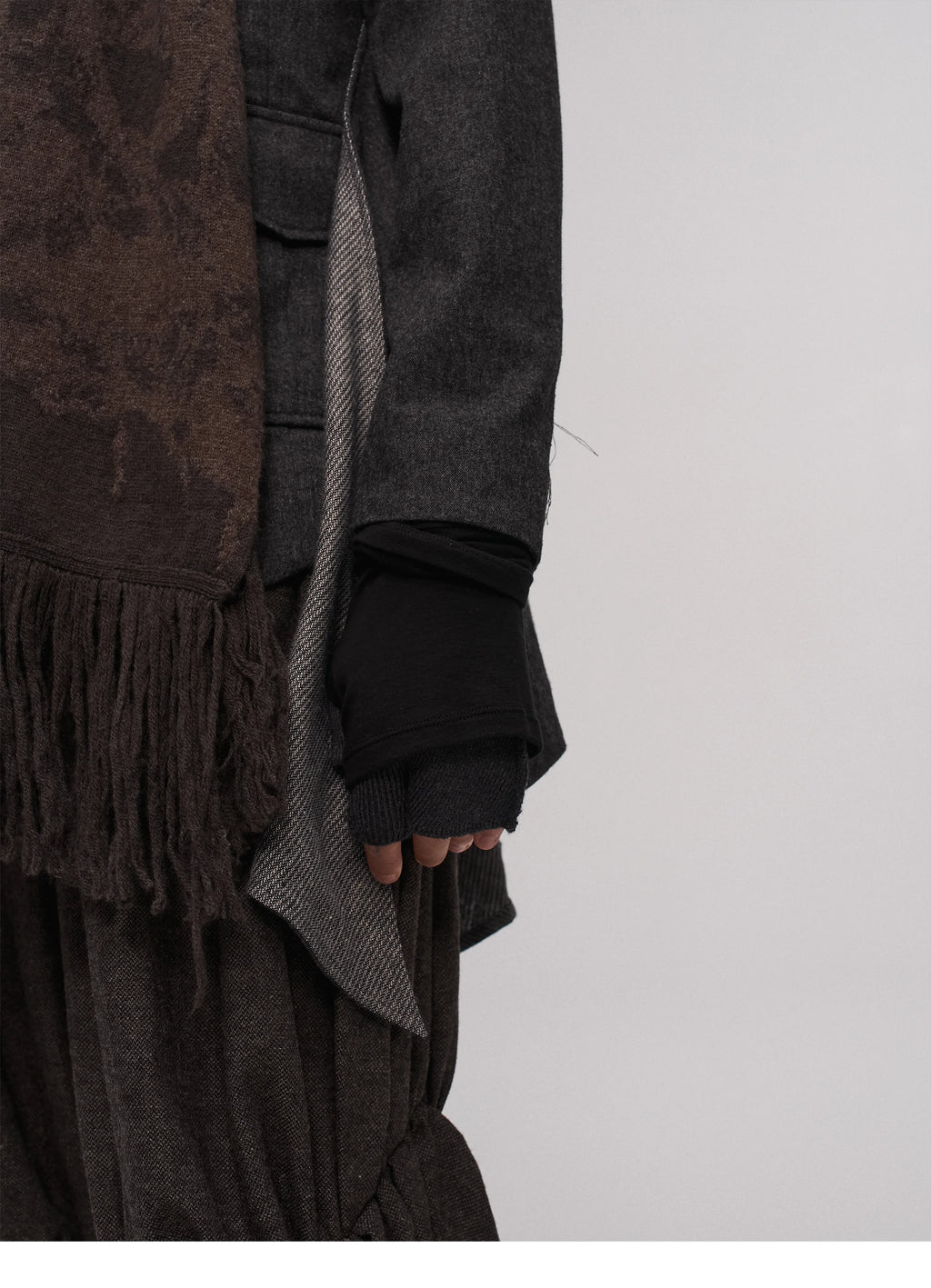 Fragment Fingerless Gloves