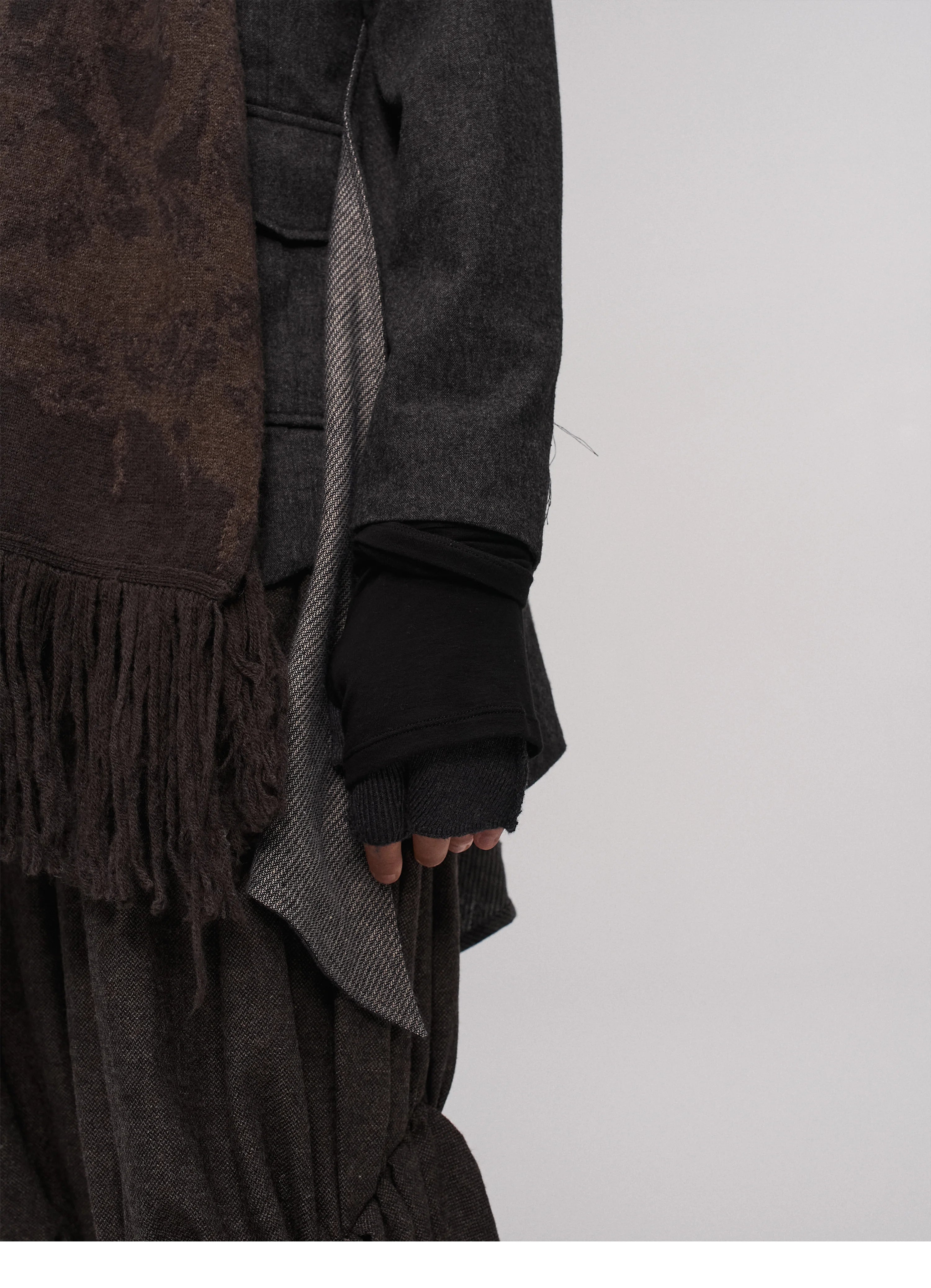 Fragment Fingerless Gloves