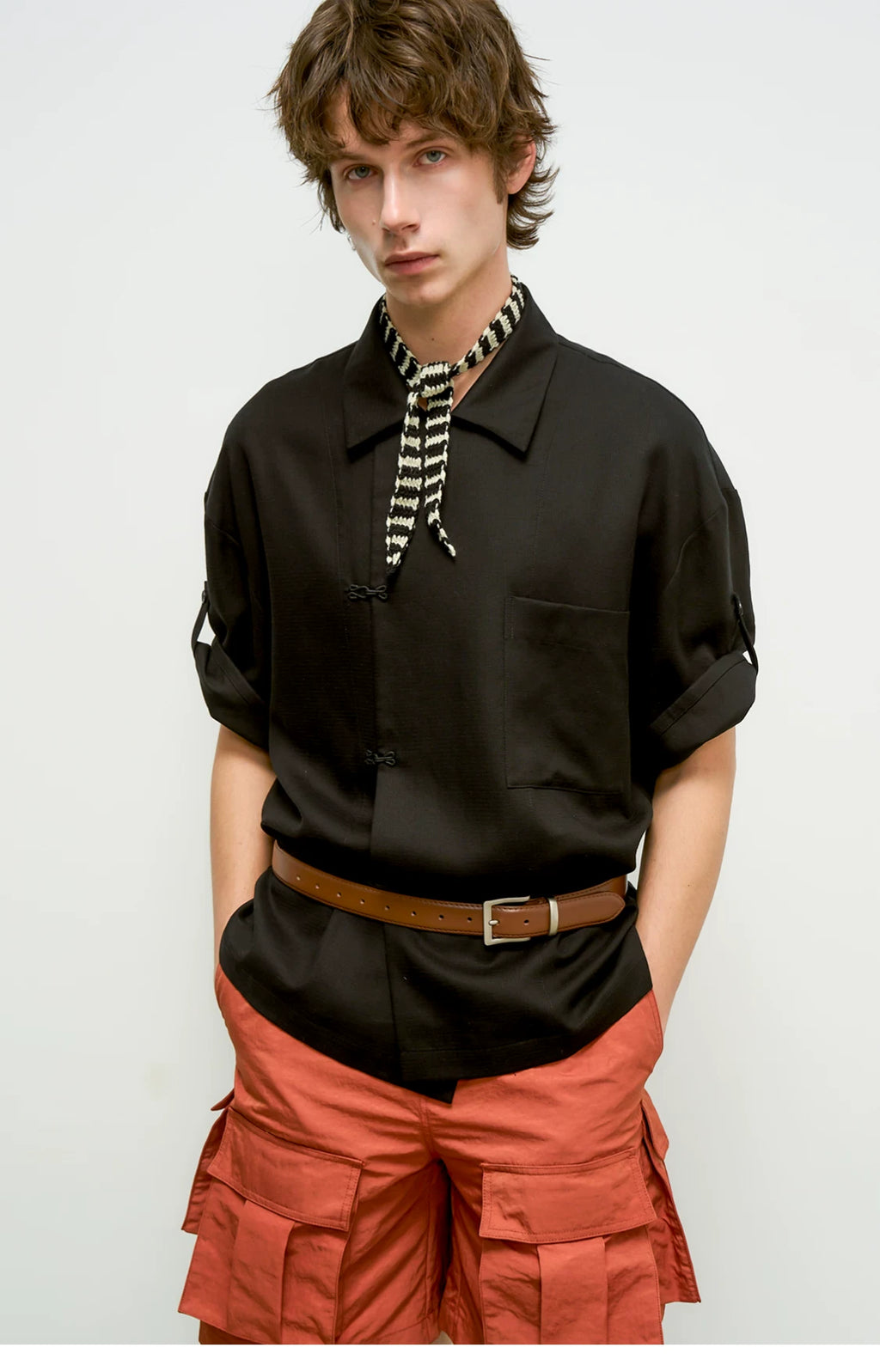 Gold Rush Hook Closure Shirt