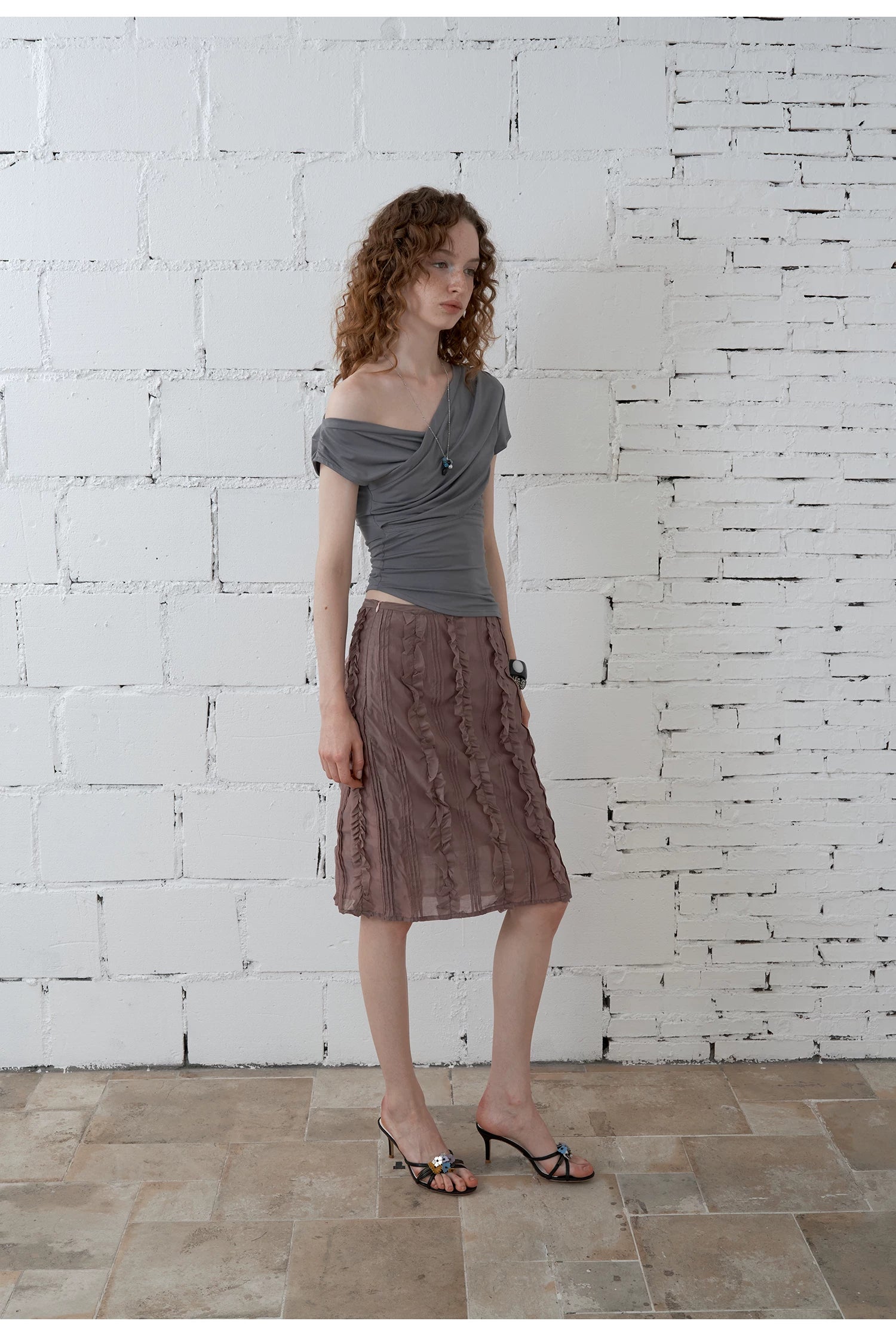 Cross-Drape Top