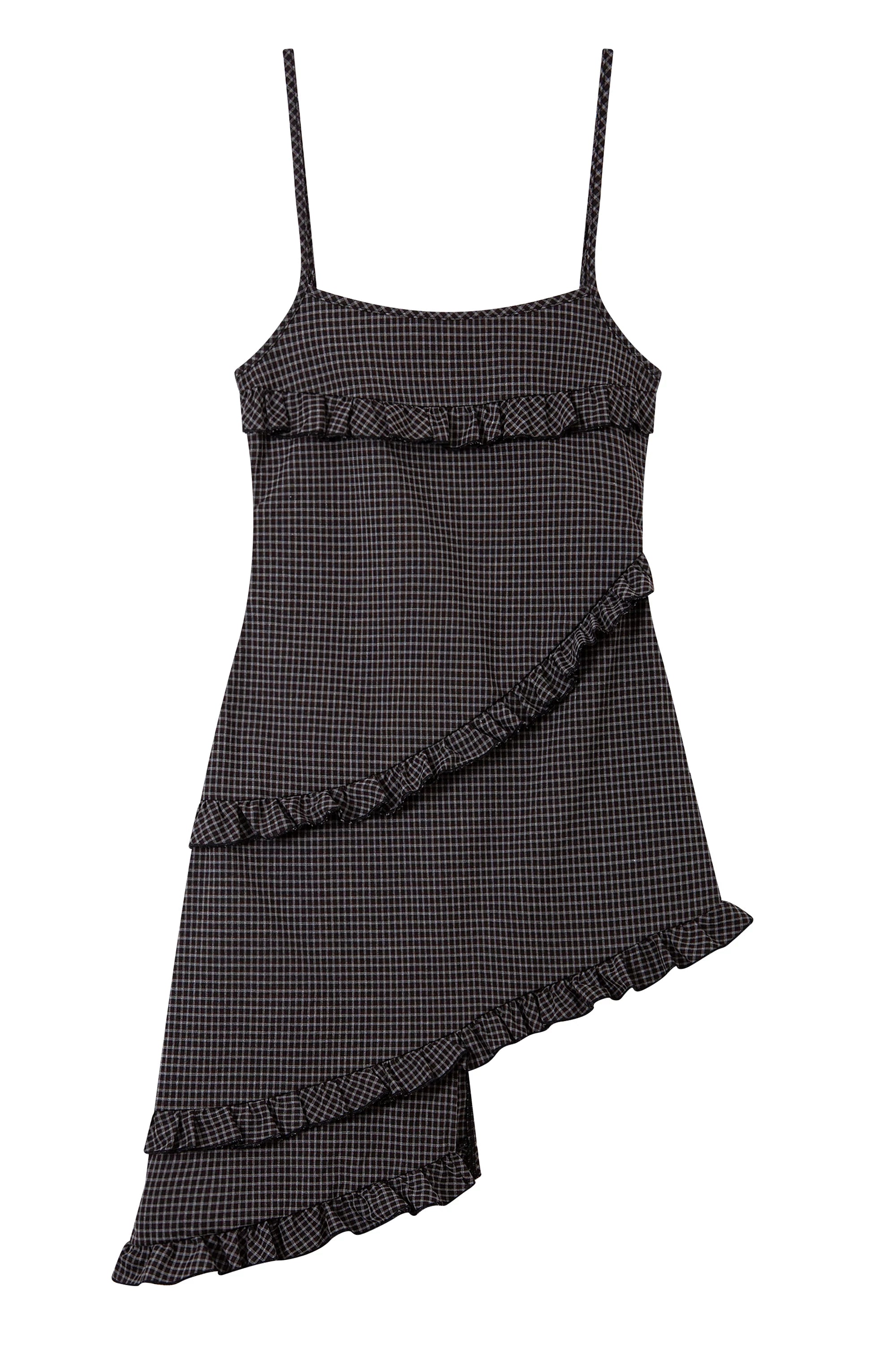Downtown Ruffle Slip