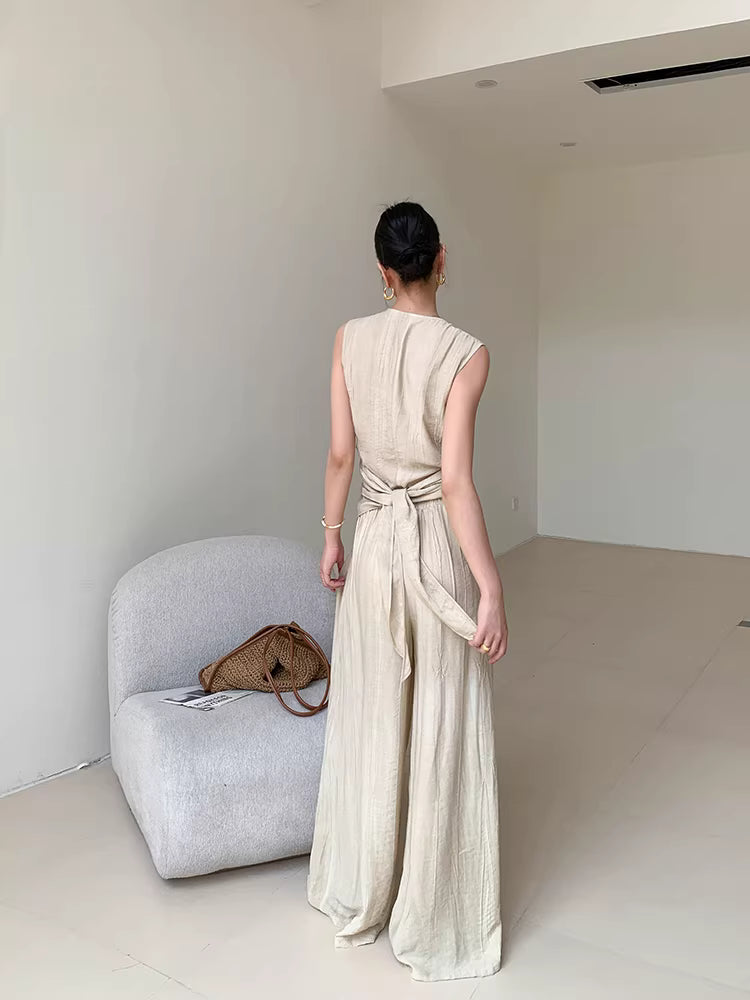 Crinkle-Plissé Wrap Ensemble