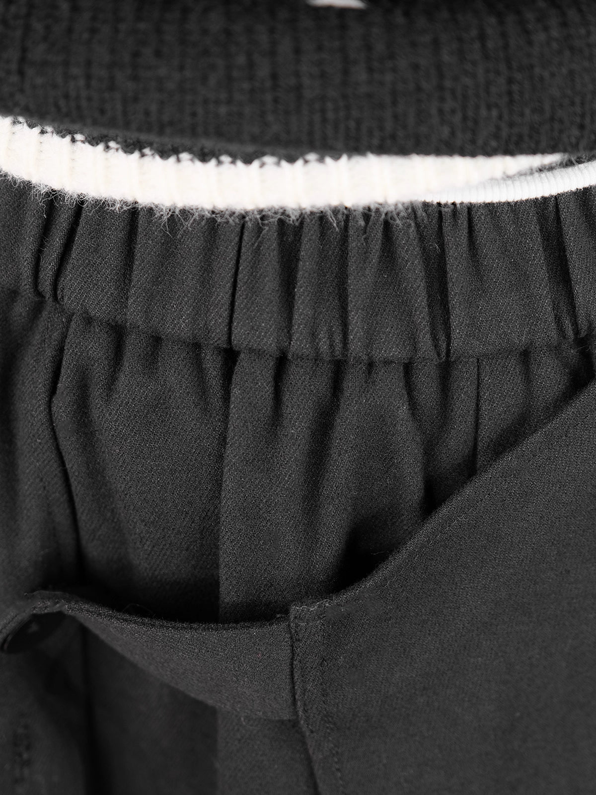 Deconstructed Drape Trouser Skirt