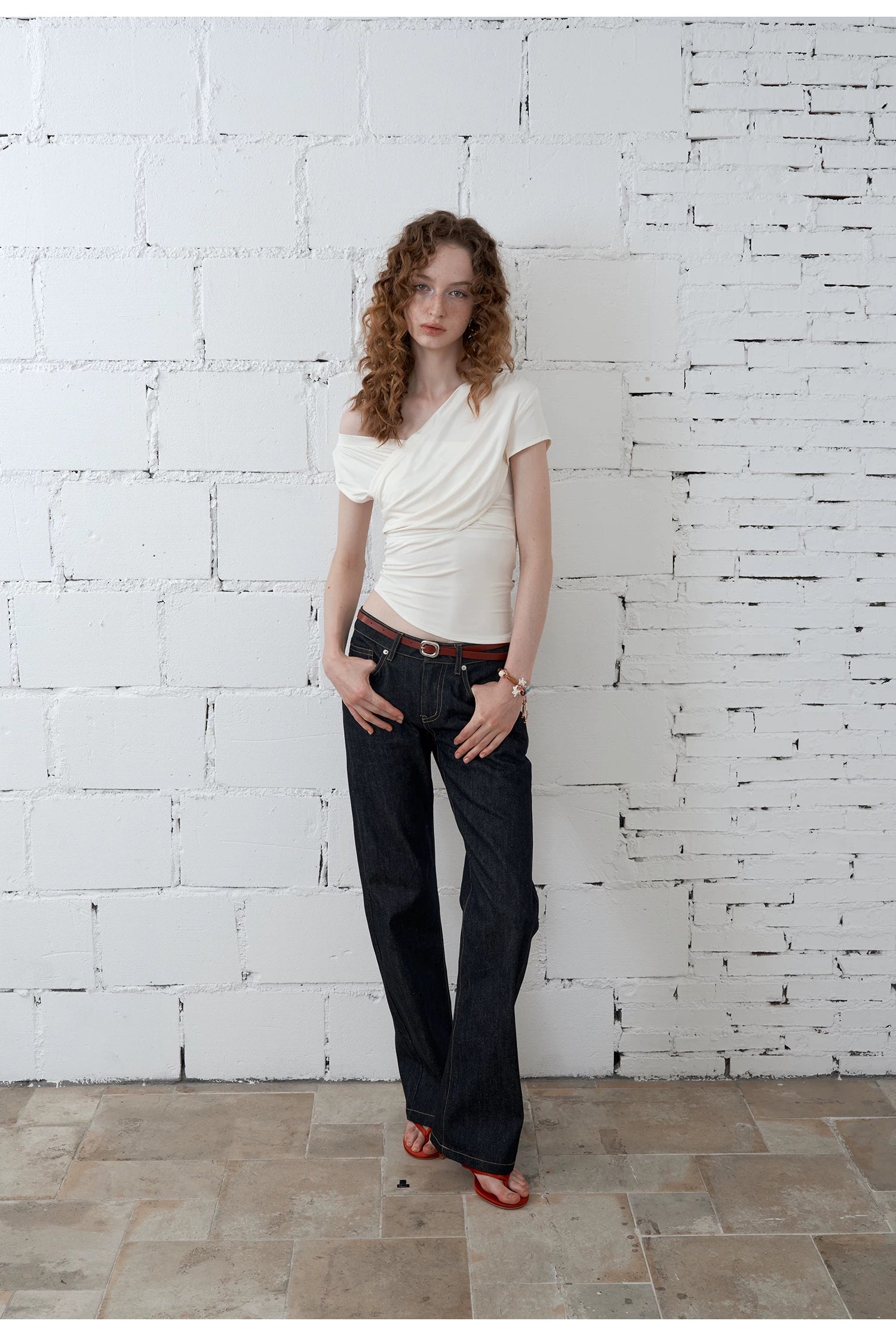 Cross-Drape Top