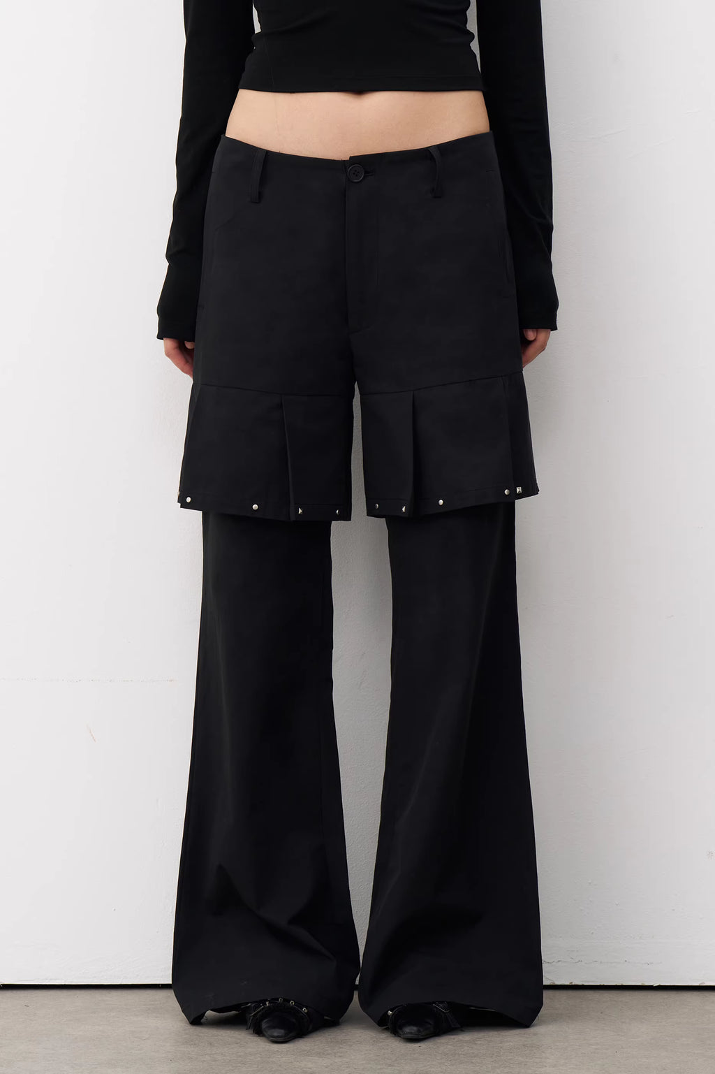 Kings Road Hybrid Flare Trousers