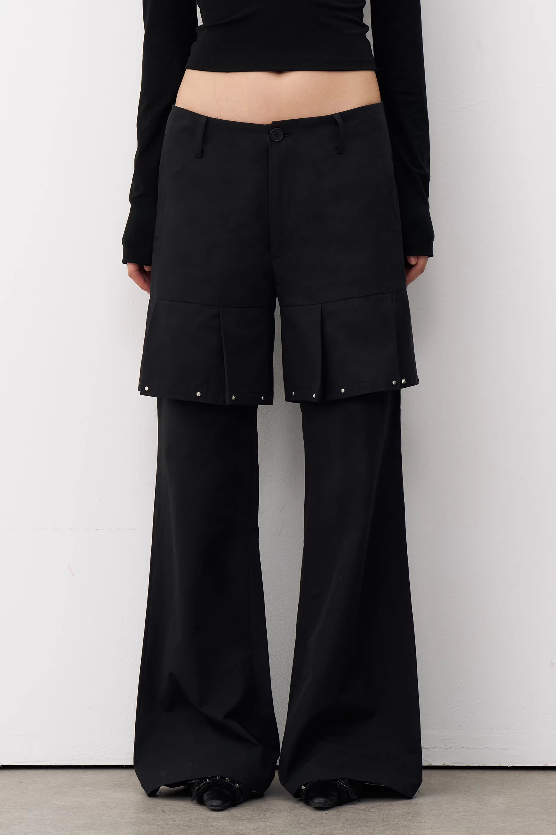 Kings Road Hybrid Flare Trousers