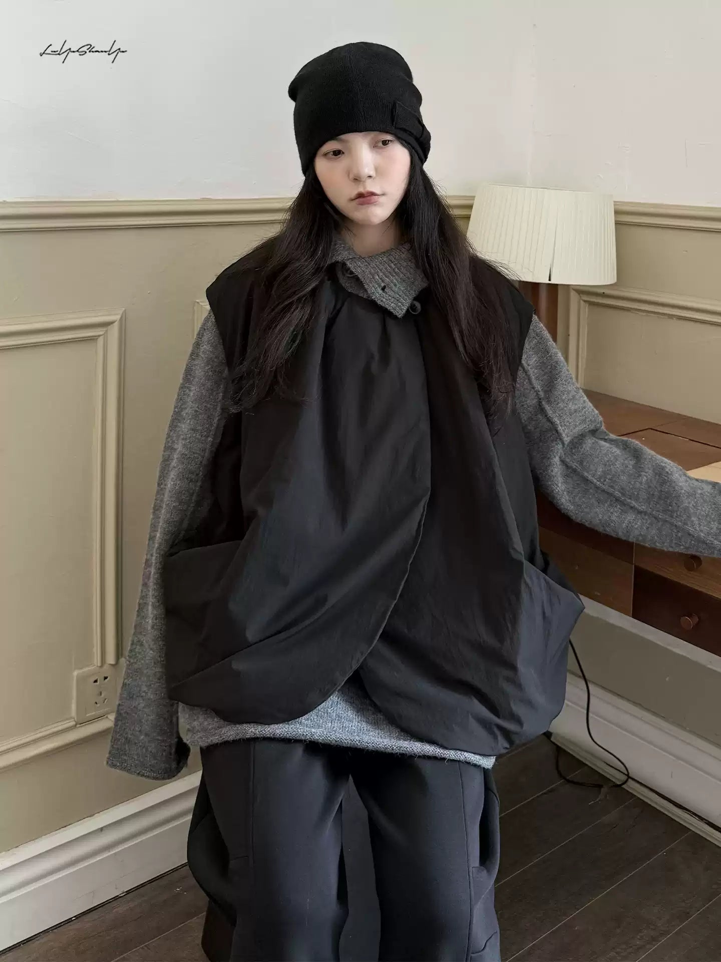 Utility Drape Pocket Vest