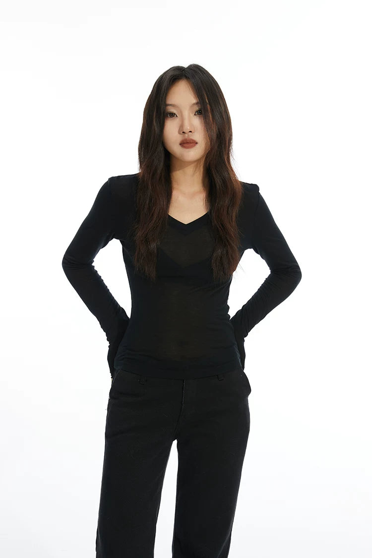 Second Skin Thumbhole Long Sleeve Top