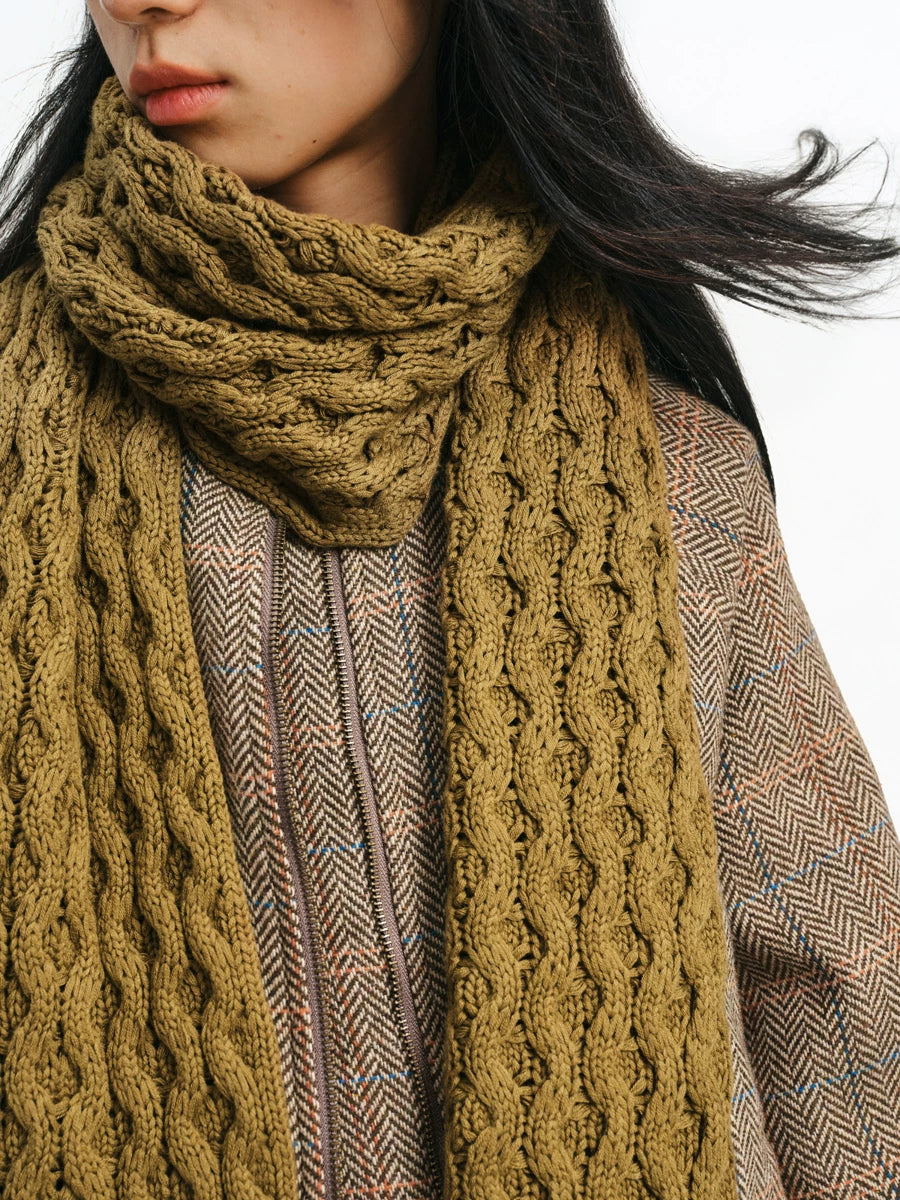 Interlock Knit Scarf