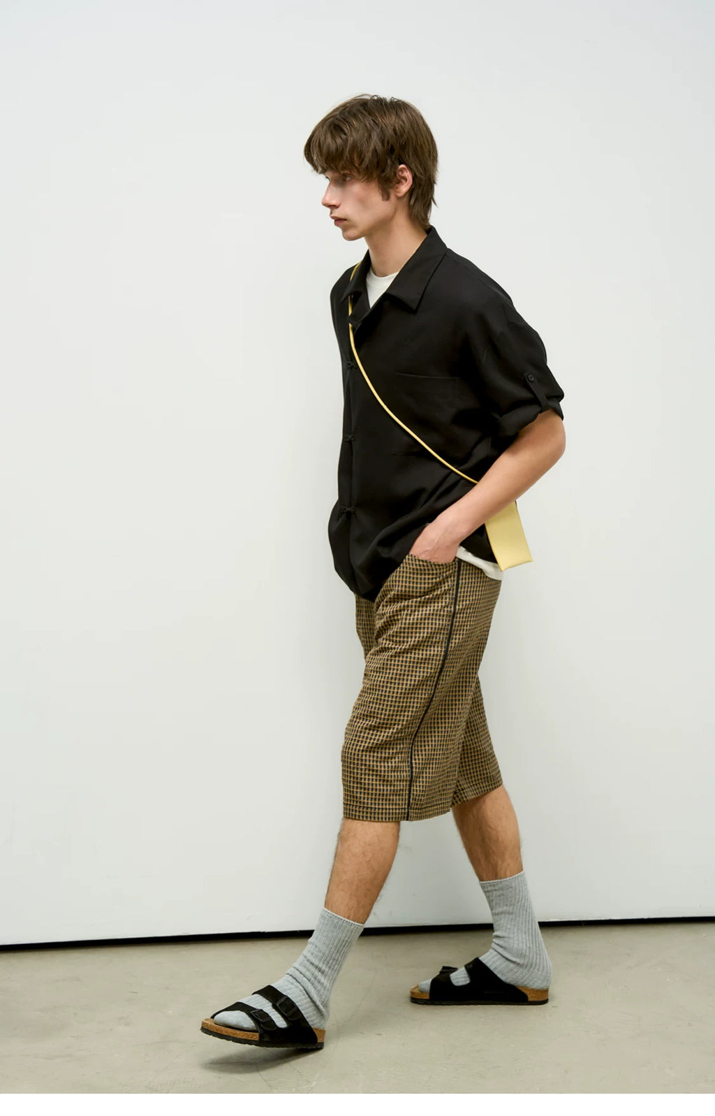 Gold Rush Hook Closure Shirt