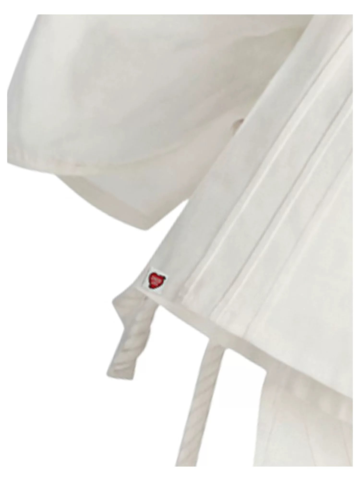 Gathered Sculptural Peplum Top