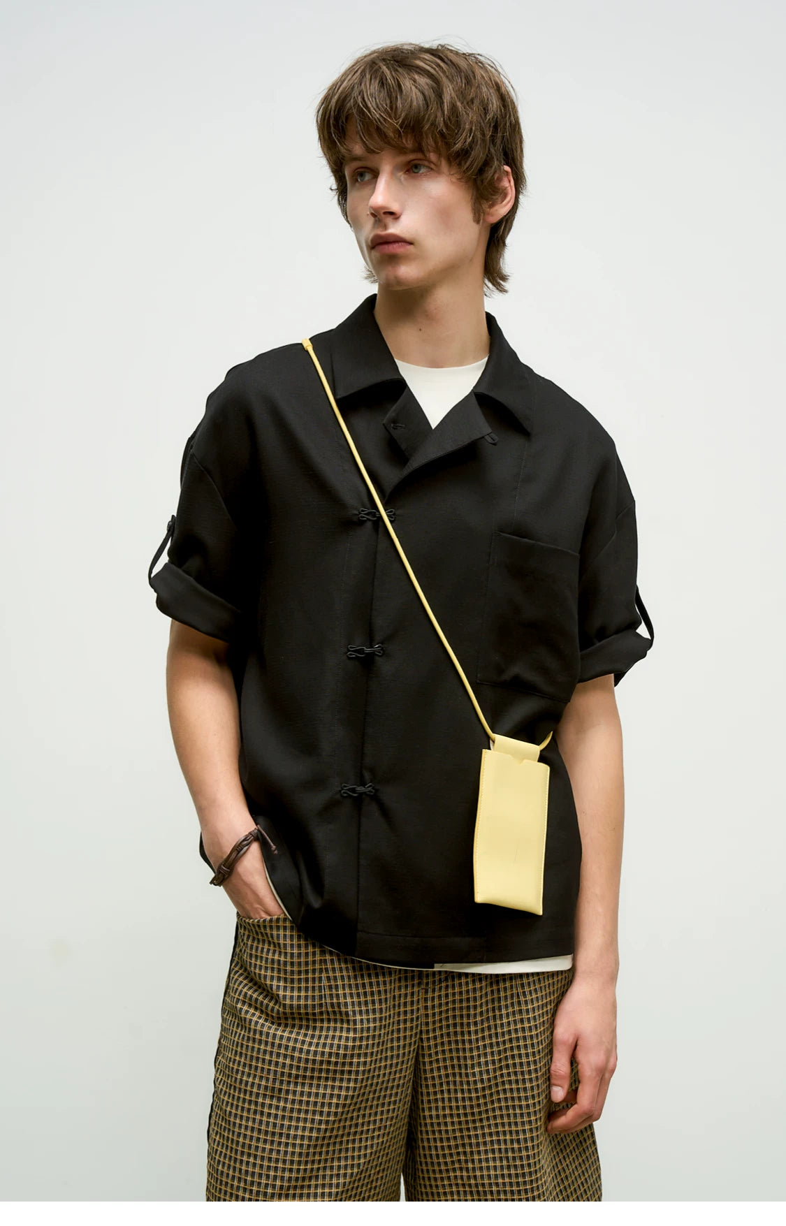 Gold Rush Hook Closure Shirt