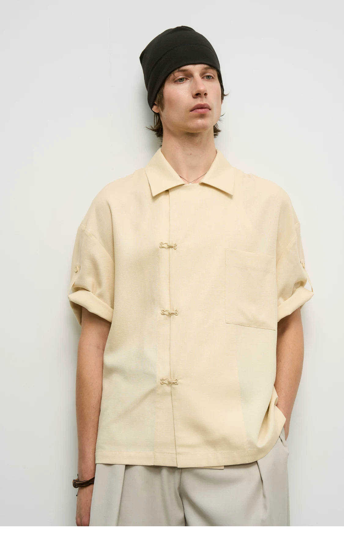 Gold Rush Hook Closure Shirt