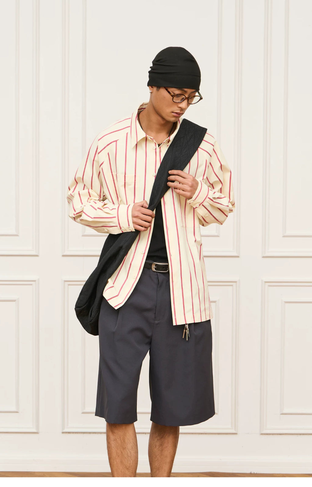 Hollow-Core Tailored Shorts