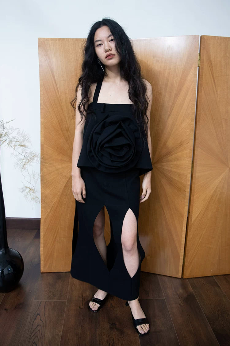 Rosette Void Dress