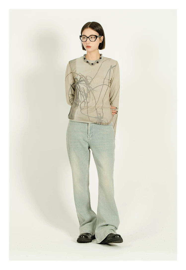 Afterimage Layered Mesh Top