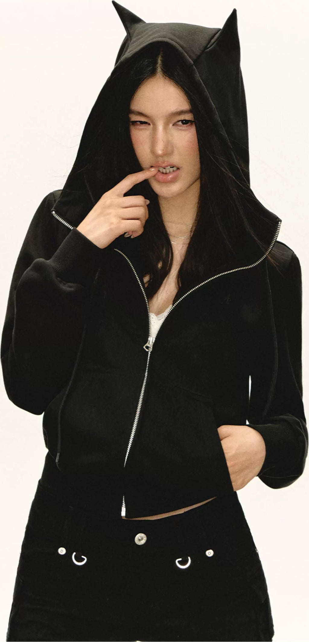 Secret Minx Zip-Up Hoodie