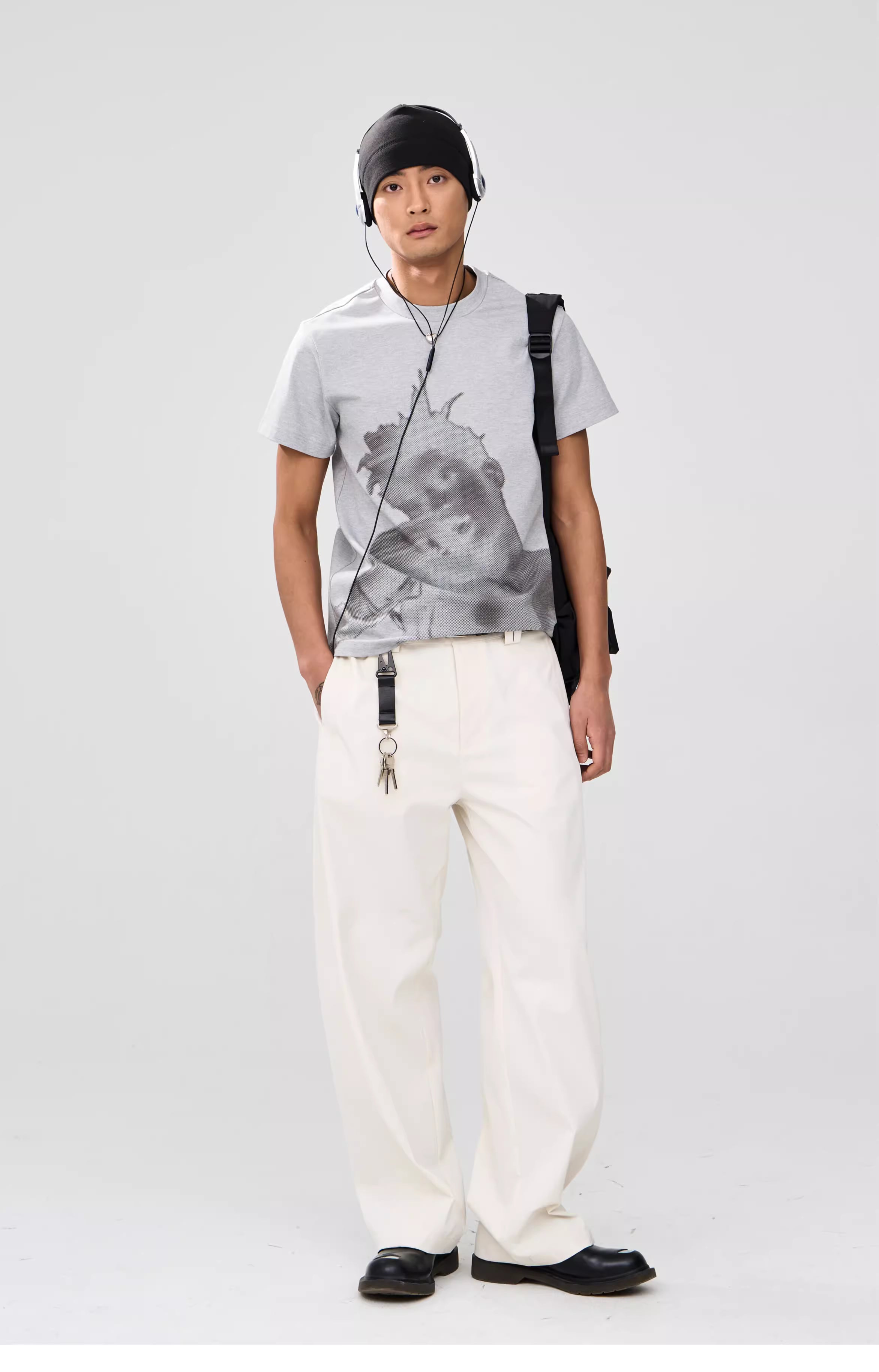 Hankou Subcarrier Negative Film Portrait Print T-shirt