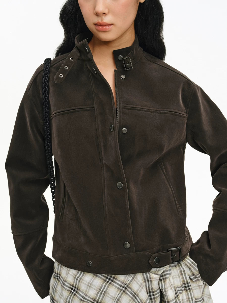 Strapline Cropped Jacket