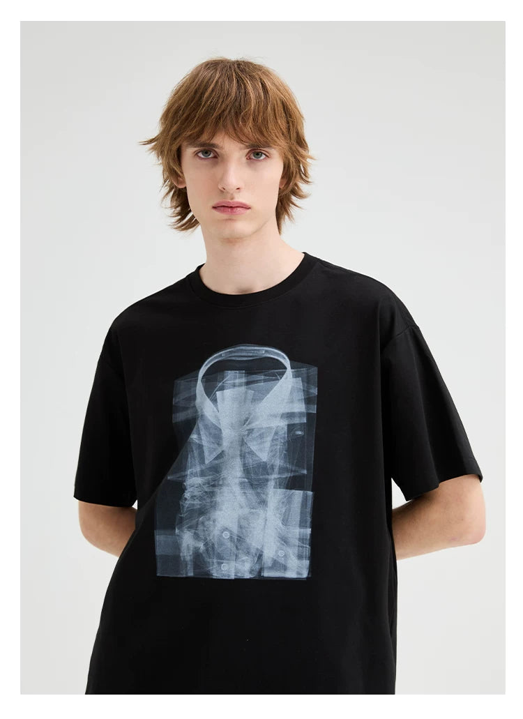 Trompe L’Oeil Print Tee