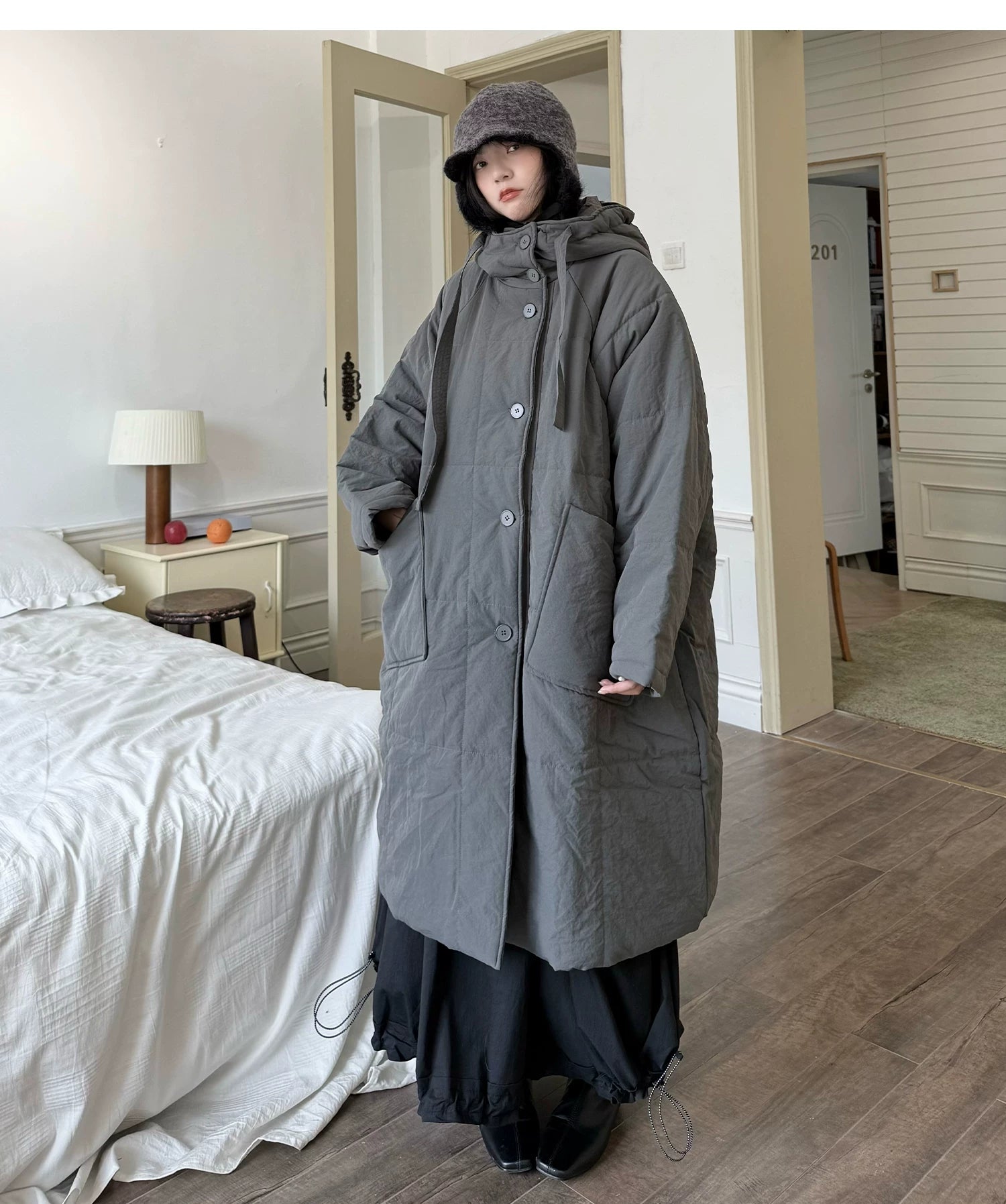 Shelter Oversized Hooded Puffer Coat