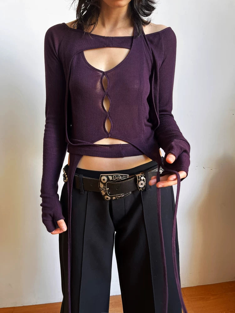 Modular Halter Cut-Out Top