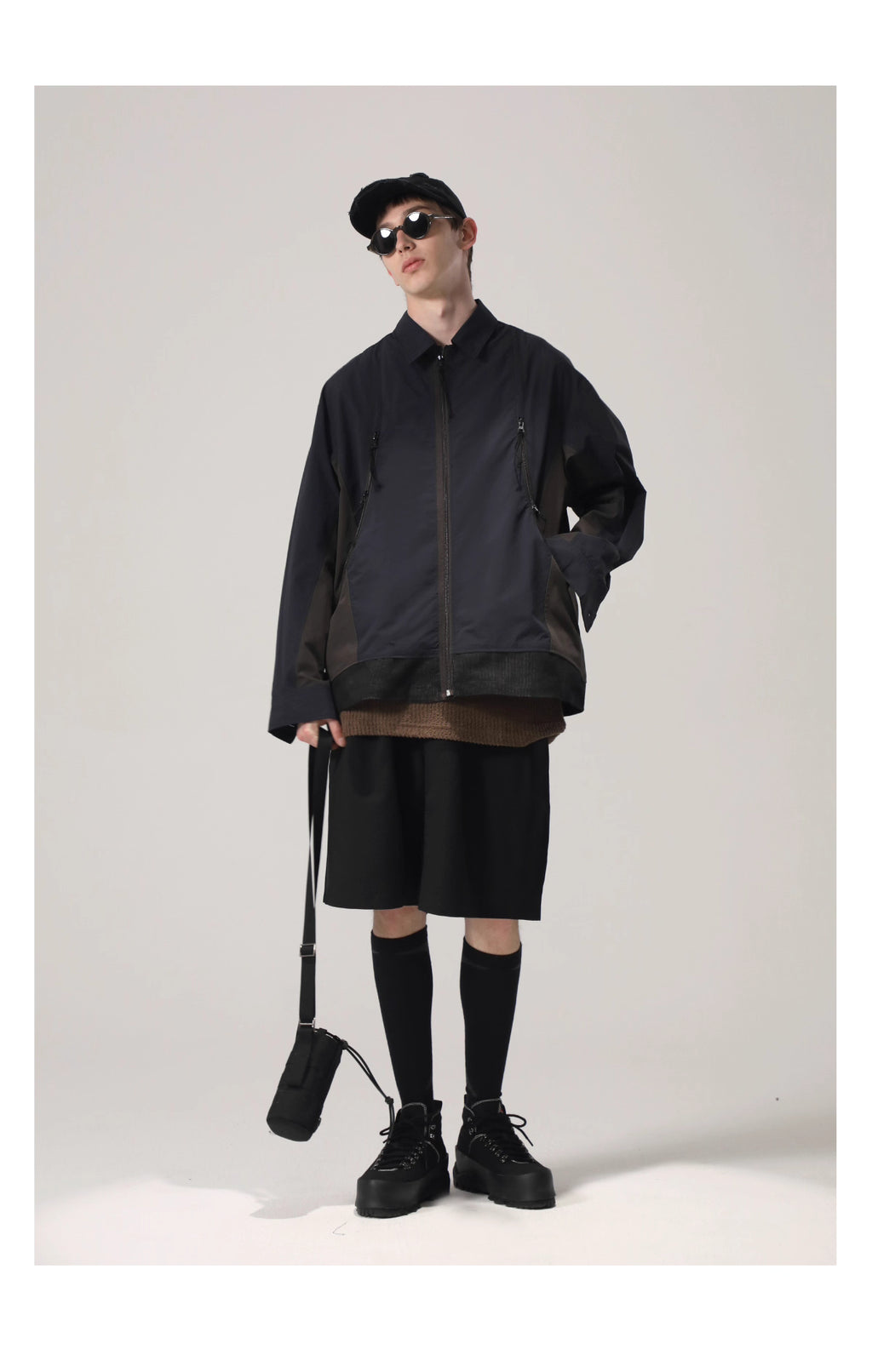 Patchwork Structure Jacket