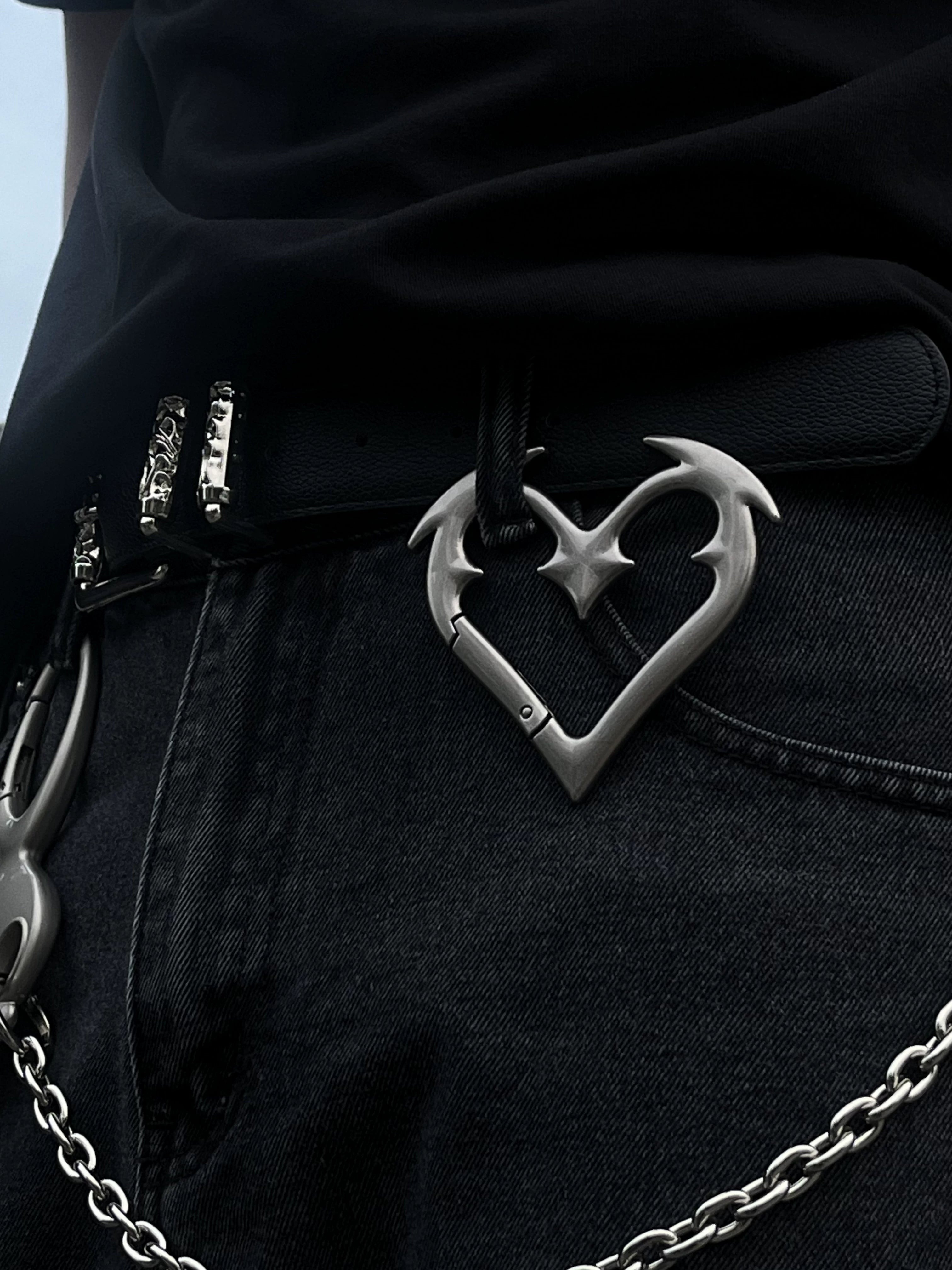 Heart Carabiner Key Clip