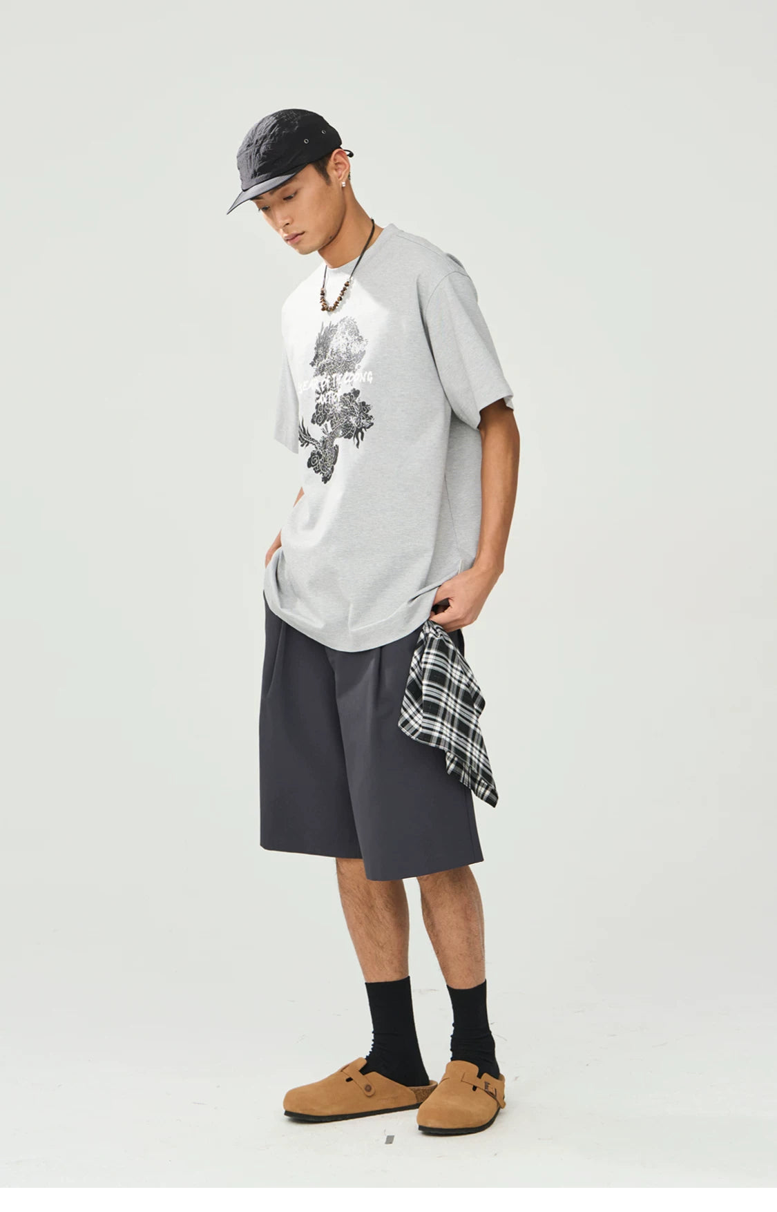 Hollow-Core Tailored Shorts