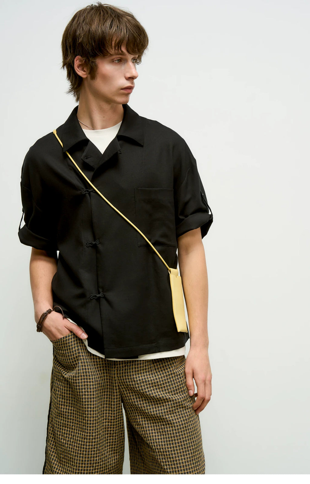 Gold Rush Hook Closure Shirt