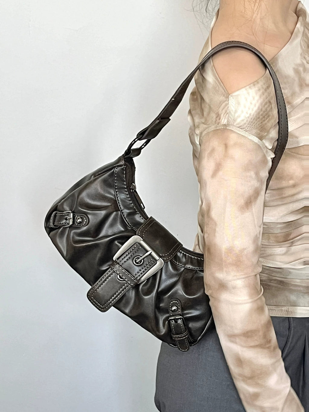 Moto Hardware Shoulder Bag