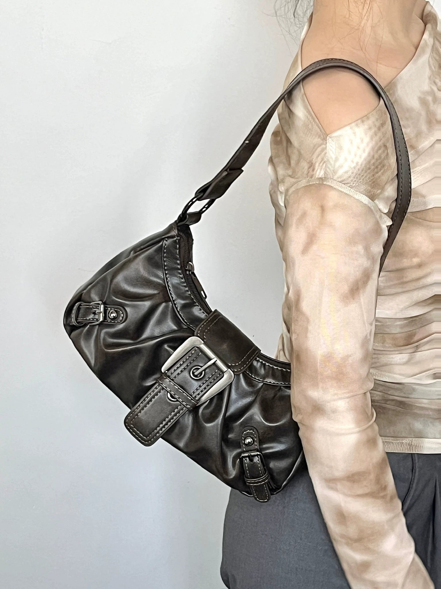 Moto Hardware Shoulder Bag
