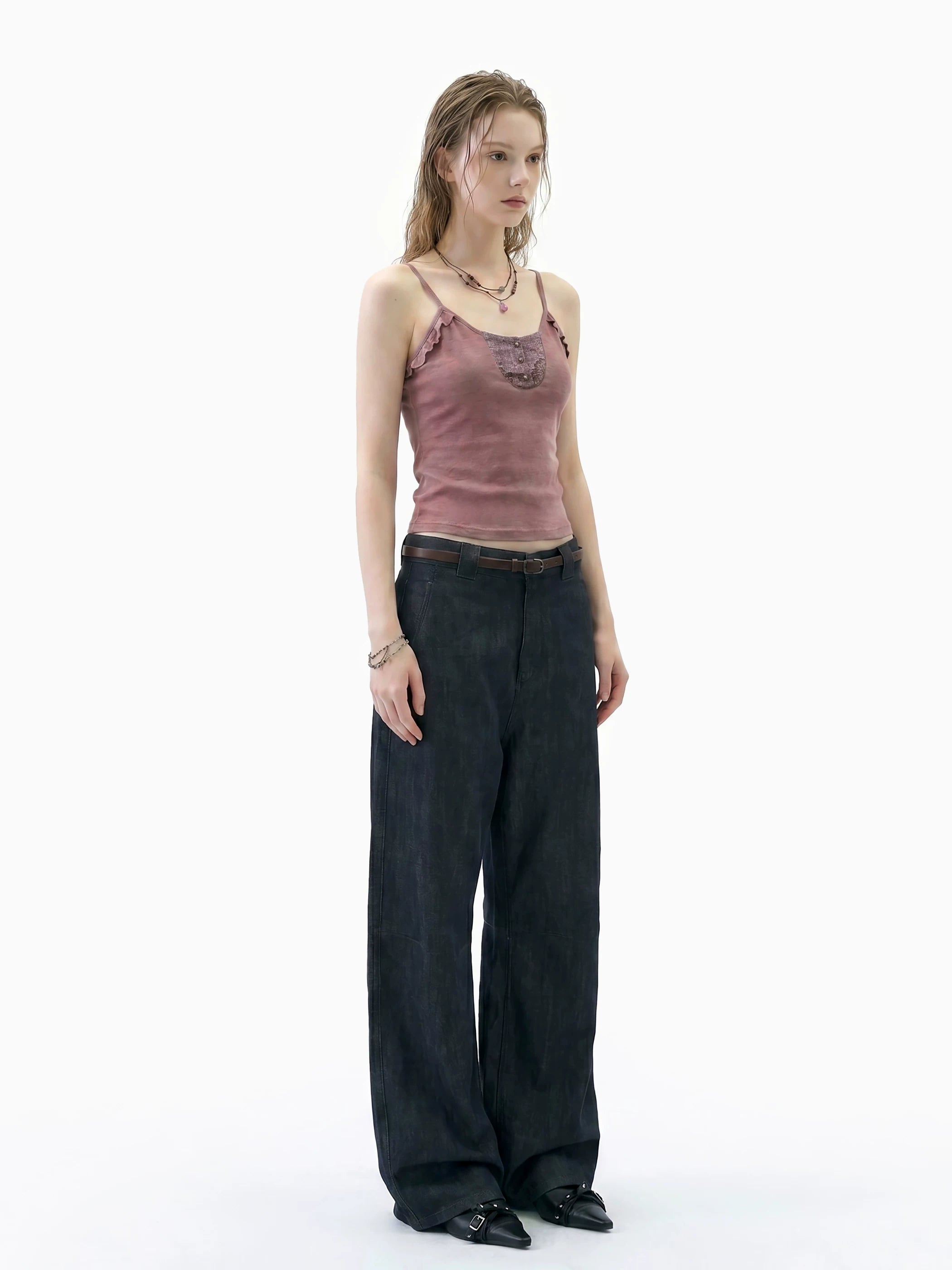 Mulberry Silk Lace Camisole