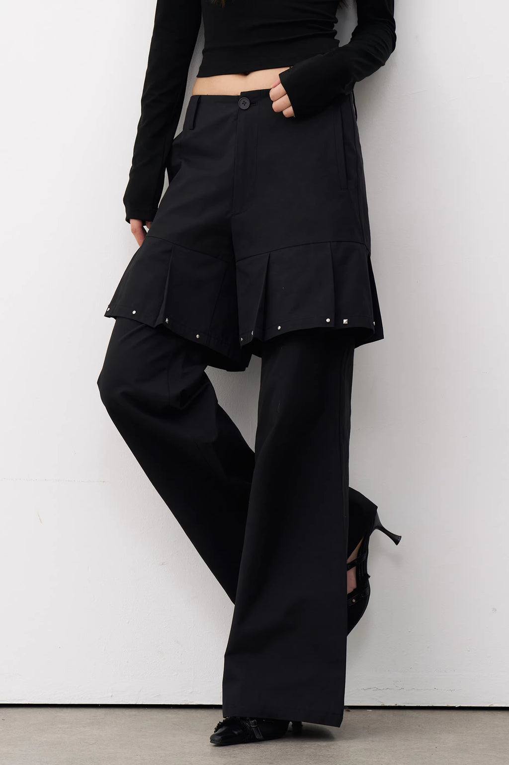 Kings Road Hybrid Flare Trousers