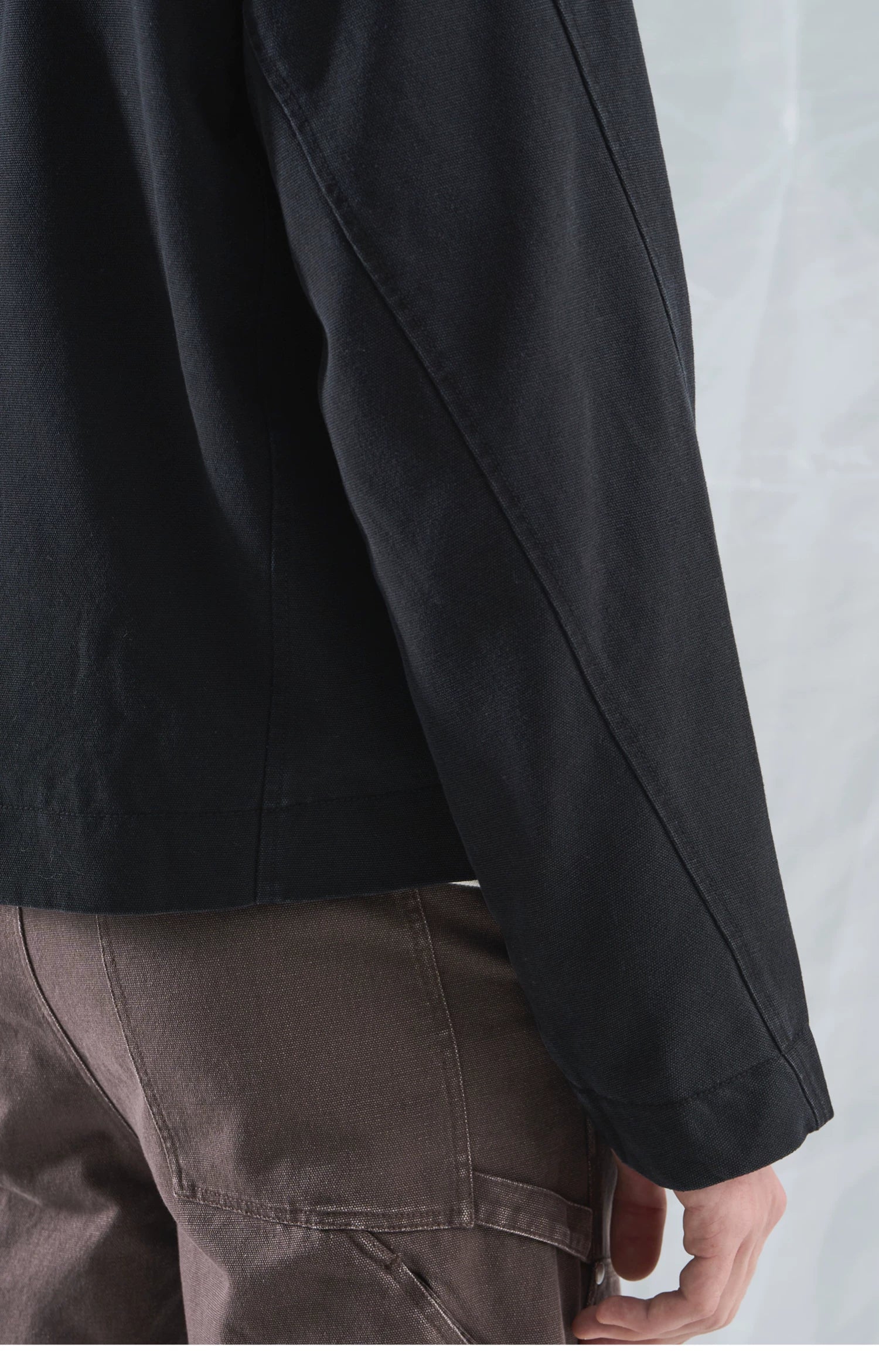 Washed Canvas Work Jacket