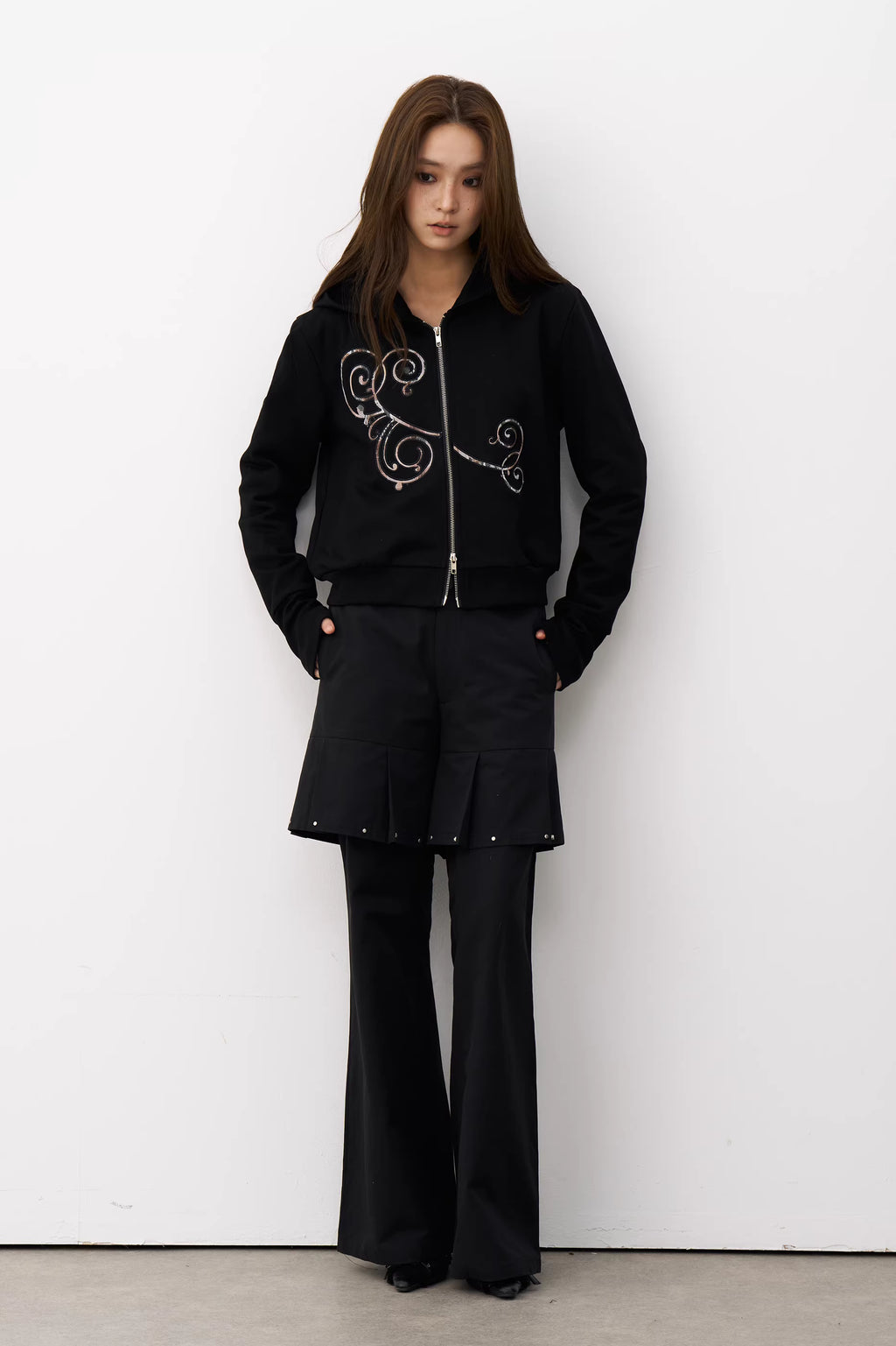 Kings Road Hybrid Flare Trousers
