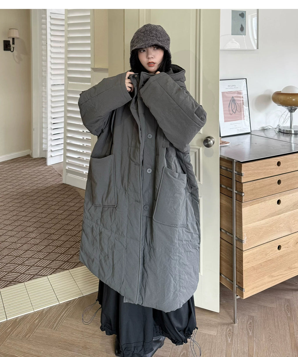 Shelter Oversized Hooded Puffer Coat