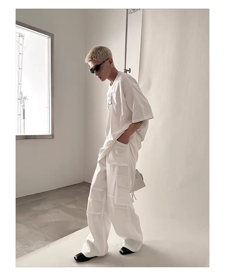 Spine-Pleat Hardware Industrial Tee