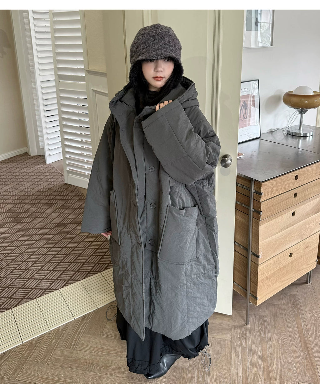 Shelter Oversized Hooded Puffer Coat