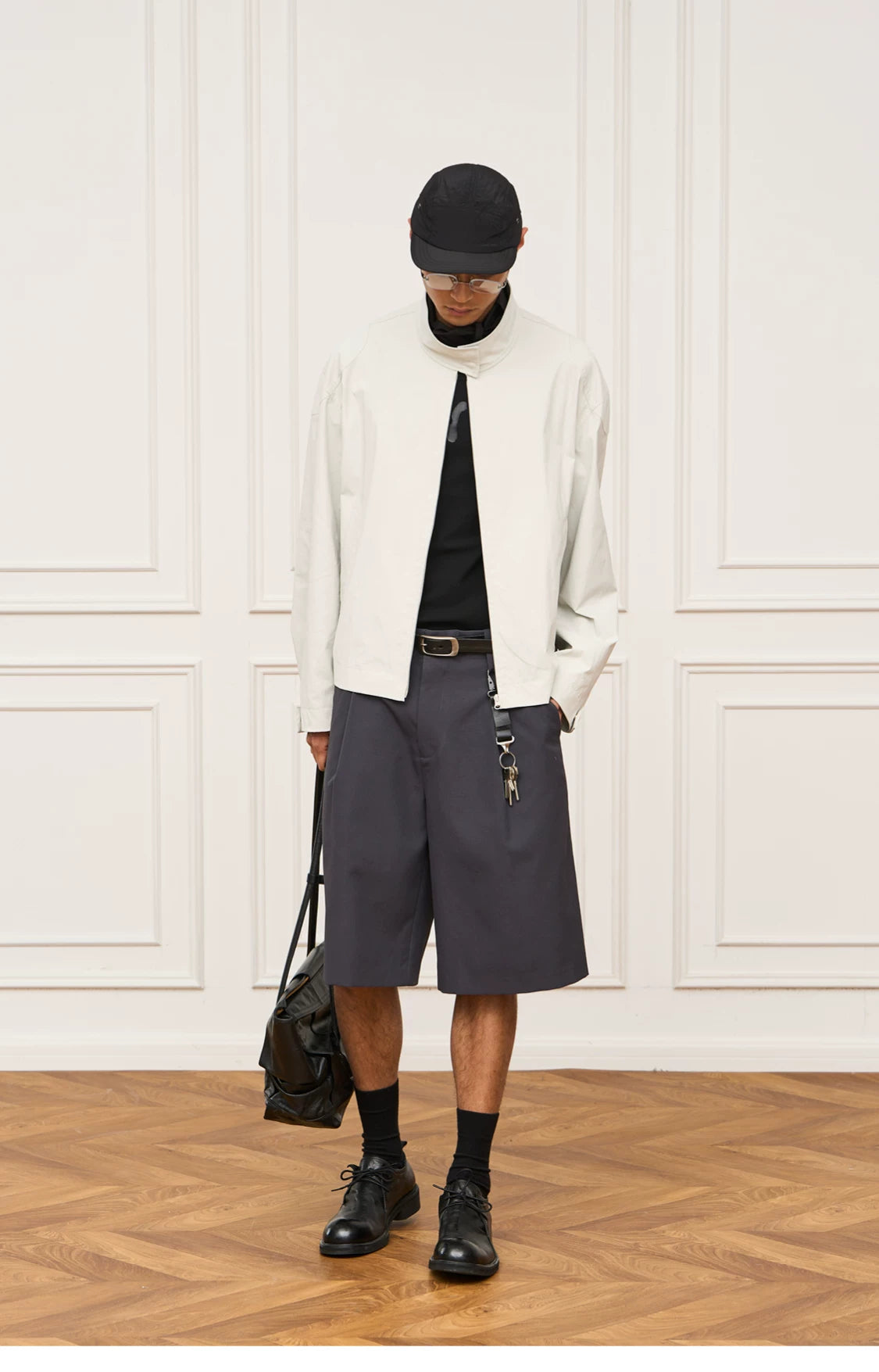 Hollow-Core Tailored Shorts